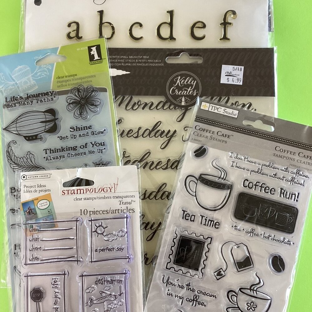 Assorted Stamps, 6 Packages NWT